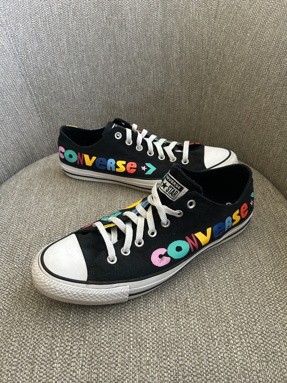 Converse Chuck Taylor All Star Low "Happy Faces" Sneakers
